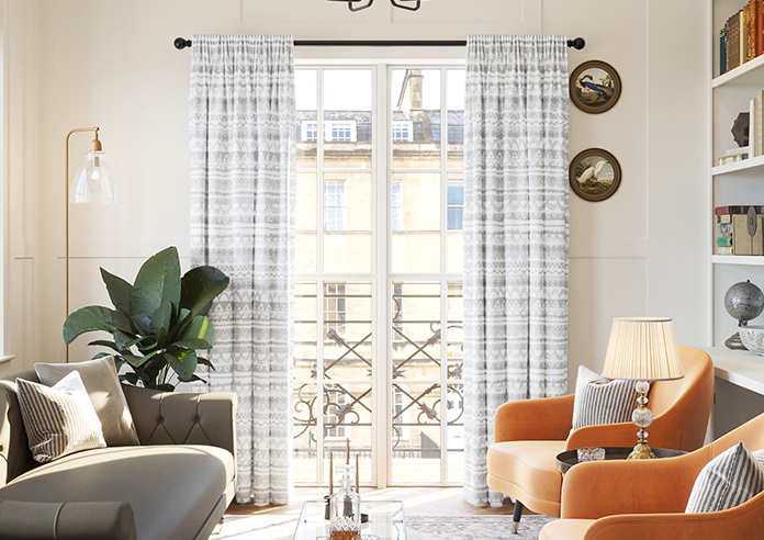 Bohemian, Ashen - Made to Measure Curtains - Image 3